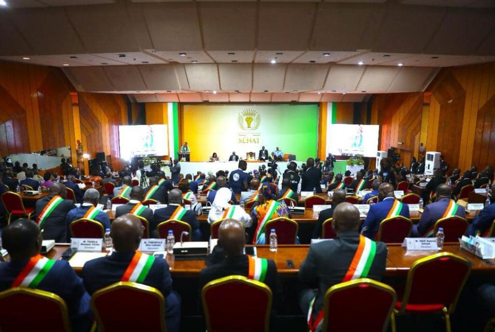 Photo Kandia Camara , Présidente du Sénat