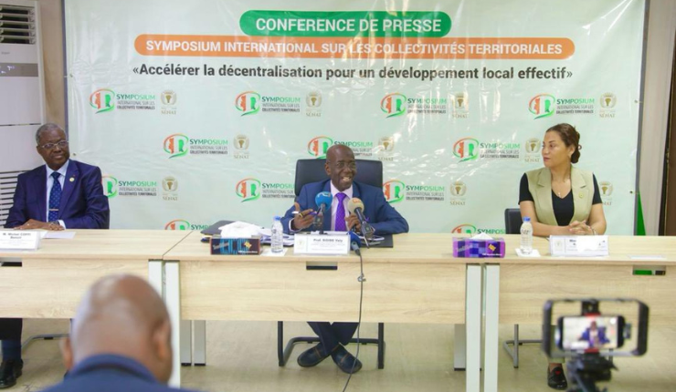 Photo Kandia Camara , Présidente du Sénat