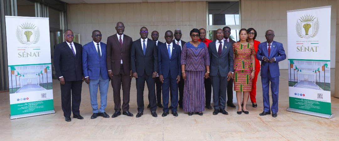 Photo Kandia Camara , Présidente du Sénat