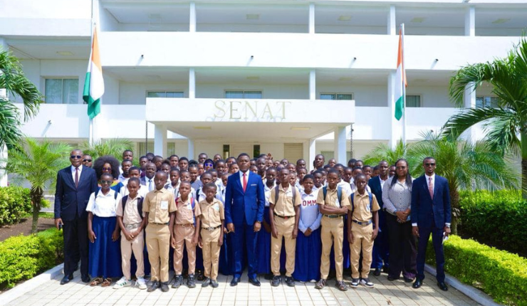 Photo Kandia Camara , Présidente du Sénat