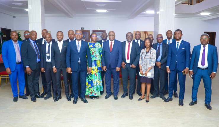 Photo Kandia Camara , Présidente du Sénat