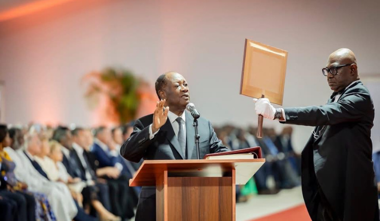 Photo Kandia Camara , Présidente du Sénat